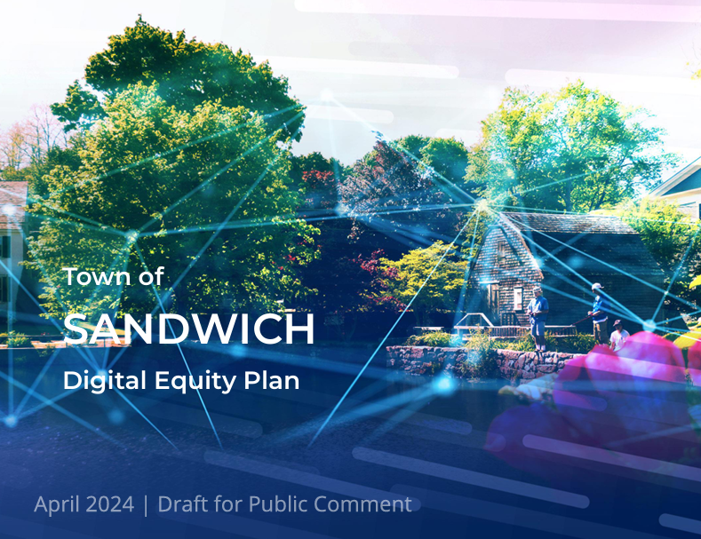 Draft Sandwich Digital Equity Plan Cover