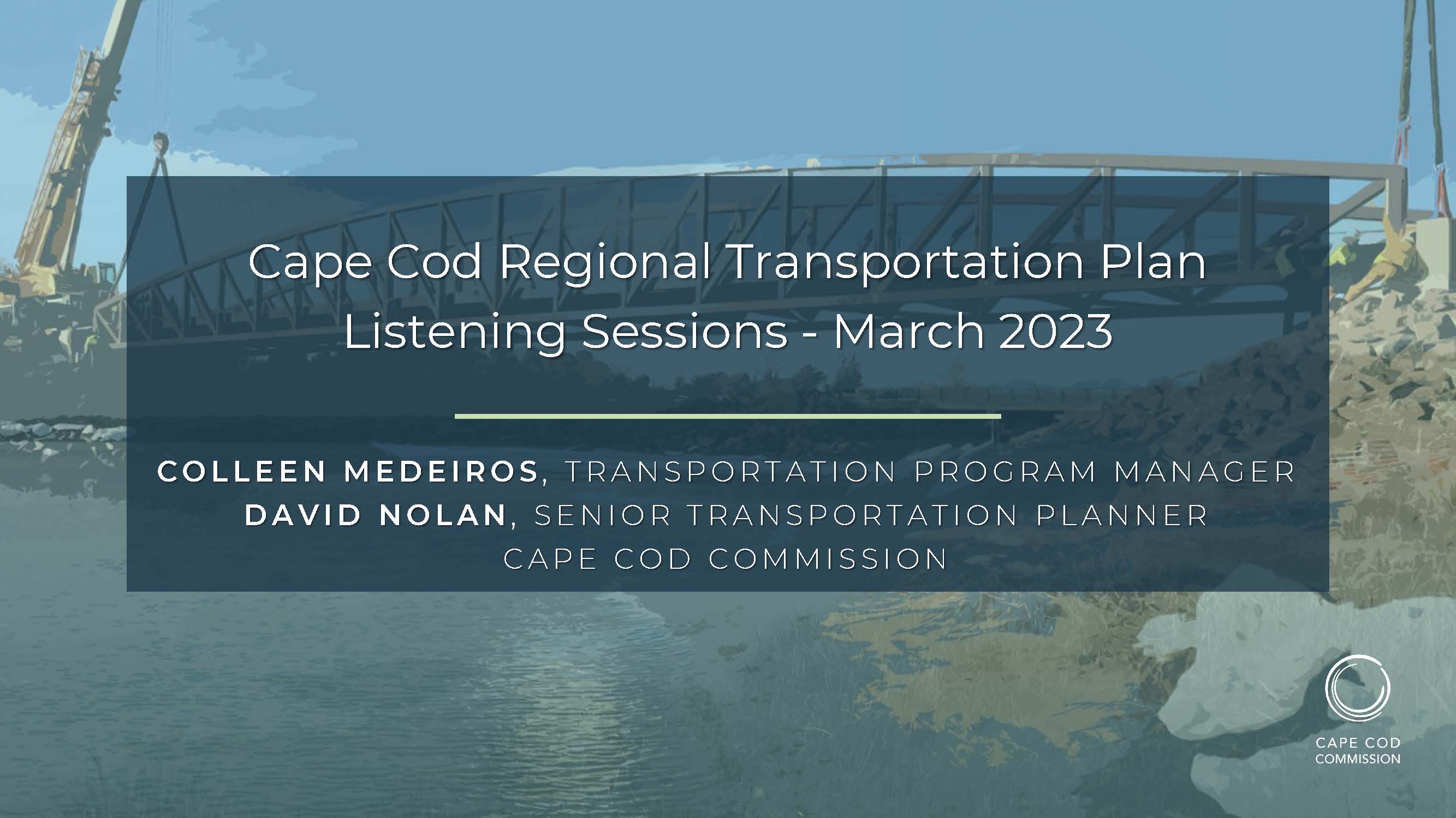 Regional Transportation Plan Virtual Listening Session Recording- March 2023